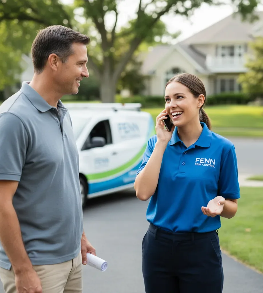 Fenn Pest Control customer support in Thorofare